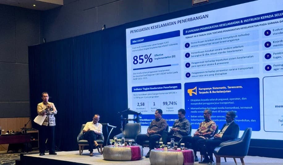 Kemenhub Percepat Pembaruan Lebih dari 40 Regulasi Keselamatan Penerbangan Jelang Audit ICAO 2027