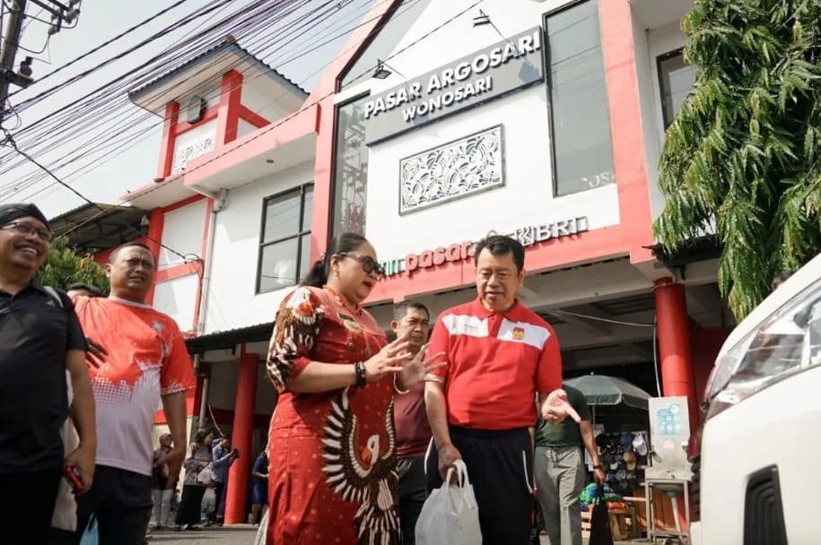 Pemkab Gunungkidul Mewajibkan ASN Belanja di Pasar Tradisional Setiap Awal Bulan