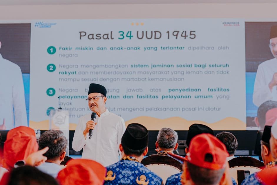 Mensos Apresiasi Sumedang Penuhi Alokasi Siswa SD Sekolah Rakyat dan Percepat Gedung Permanen