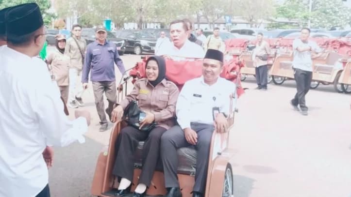 Bupati Karawang Tegaskan Becak Listrik Bantuan Presiden Prabowo Tidak Boleh Dijual