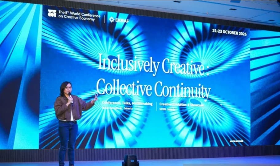 Kemenekraf Ajak Brand Lokal Tampil di WCCE 2026 untuk Buka Akses Pasar Global
