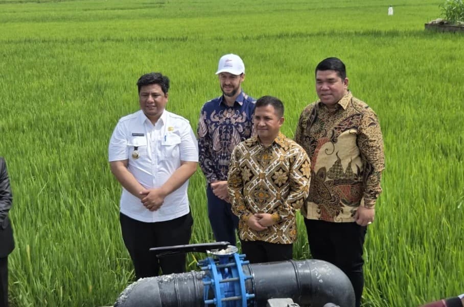 Pompa Air Tenaga Surya Mulai Beroperasi di Samosir, 749 Petani Ditargetkan Panen hingga Tiga Kali Setahun