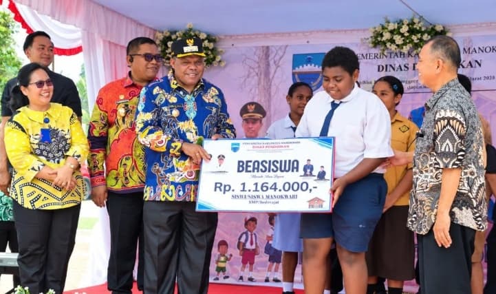 Pemkab Manokwari Alokasikan Rp46 Miliar untuk Pendidikan Gratis dari PAUD hingga Perguruan Tinggi
