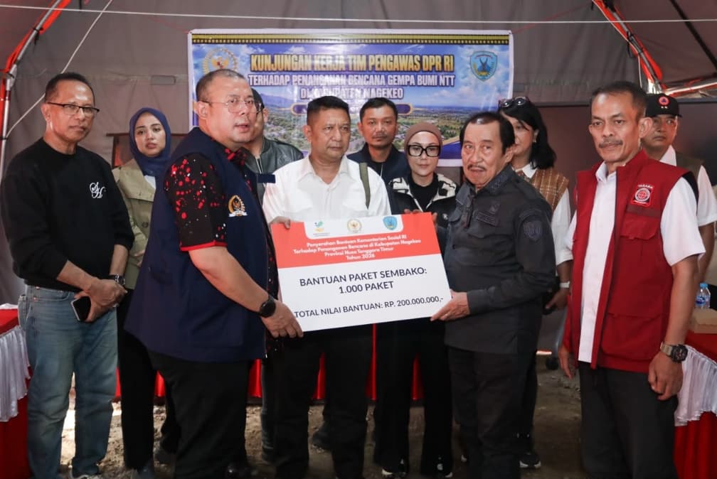 Timwas Bencana DPR Awasi Pemulihan Nagekeo, Bantuan Pascabencana Dipastikan Tepat Sasaran
