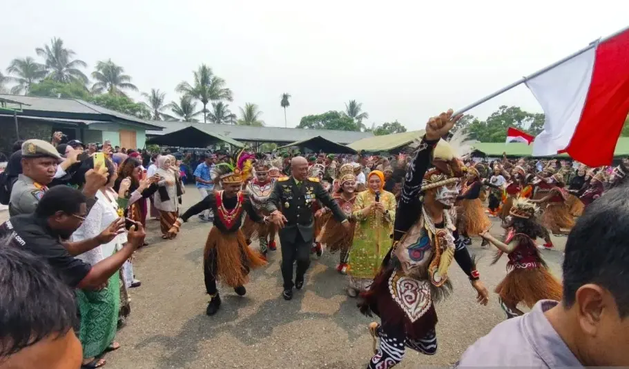 TNI Resmi Bentuk Kodam XXIX/Mambruk di Papua Tengah, Dipimpin Mayjen Aminton Manurung