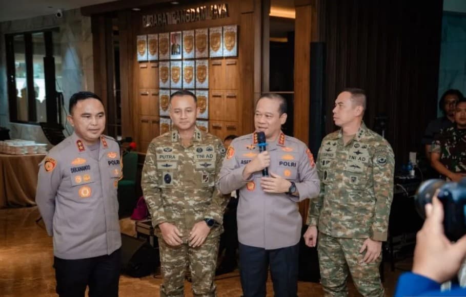 Kapolda Metro Hadiri HUT Ke-81 TNI, TNI-Polri Perkuat Sinergi Jaga Keamanan Jakarta
