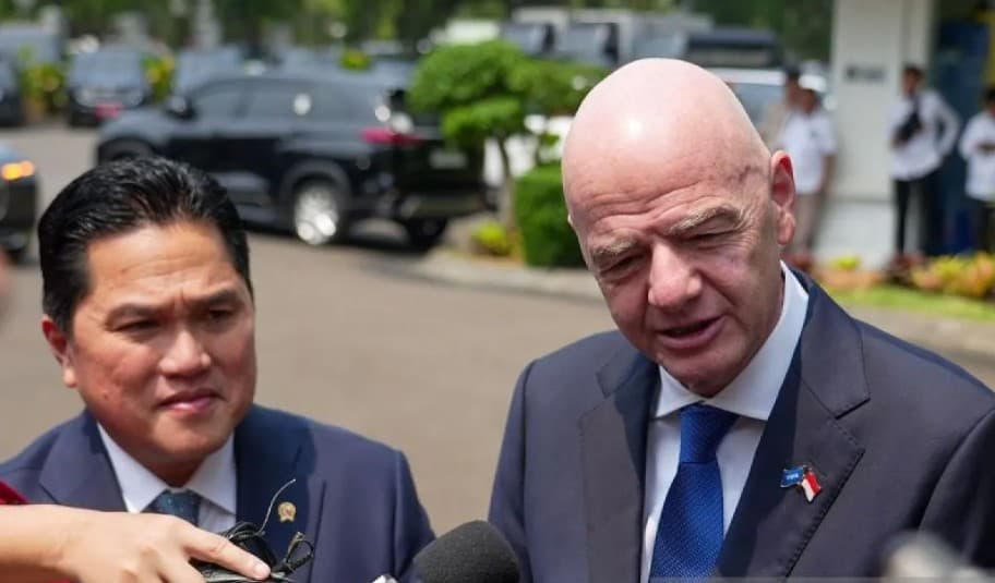 Prabowo Terima Presiden FIFA Gianni Infantino di Istana, Bahas Momentum Sepak Bola ASEAN