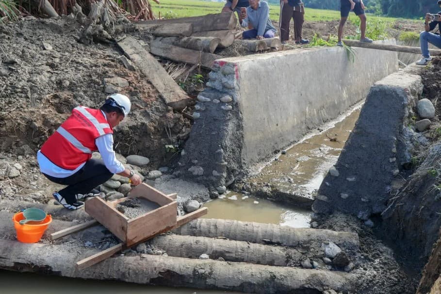 Gubernur Sulsel Kawal Proyek Irigasi Rp500 Miliar untuk Dorong Petani Tanam Tiga Kali Setahun