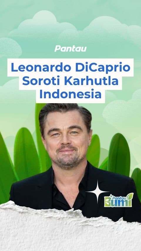 LEONARDO DICAPRIO SOROTI KARHUTLA INDONESIA