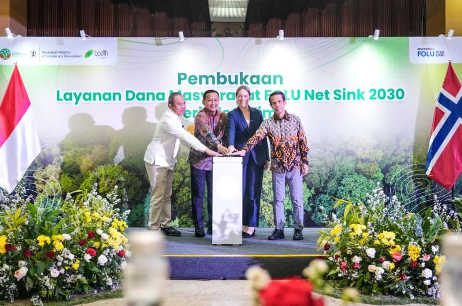 Indonesia-Norwegia Luncurkan Dana FOLU Rp20 Miliar untuk Jangkau 300 Kelompok Masyarakat