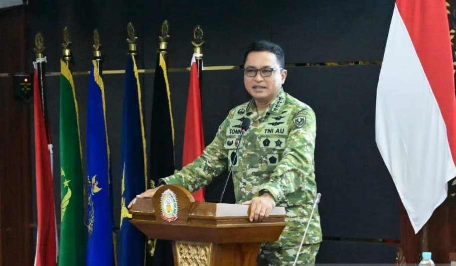 KSAU Tonny Harjono Minta Perwira TNI Perkuat Integrasi Antarmatra dan Alutsista