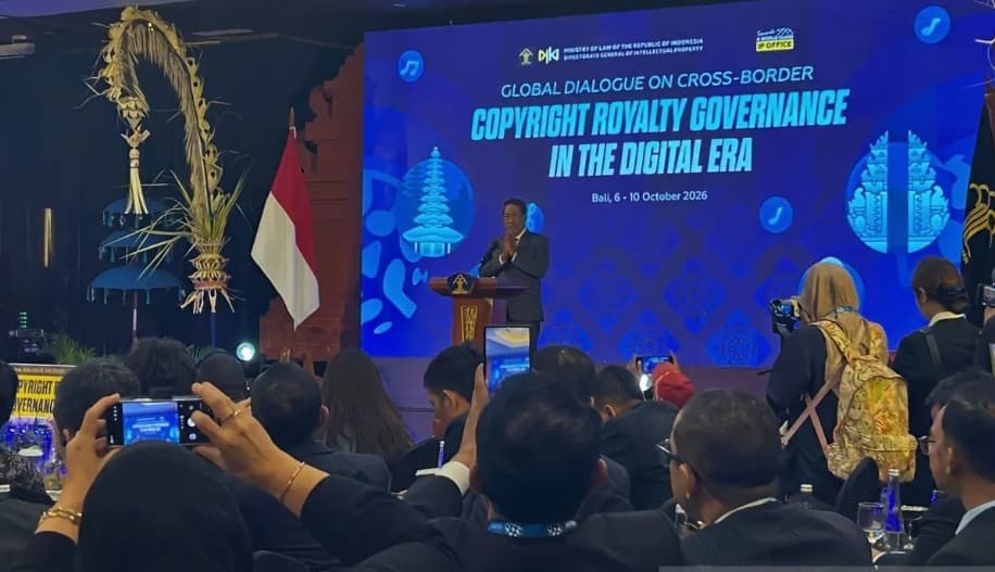 Indonesia Dorong Tata Kelola Royalti Hak Cipta Lintas Negara Lebih Transparan dan Adil