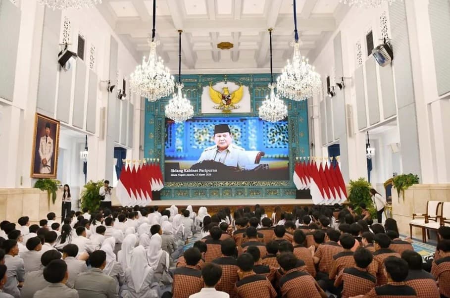 Sebanyak 200 Pelajar Kunjungi Istana Kepresidenan Jakarta, Belajar Sejarah hingga Mengenal Kepemimpinan Indonesia
