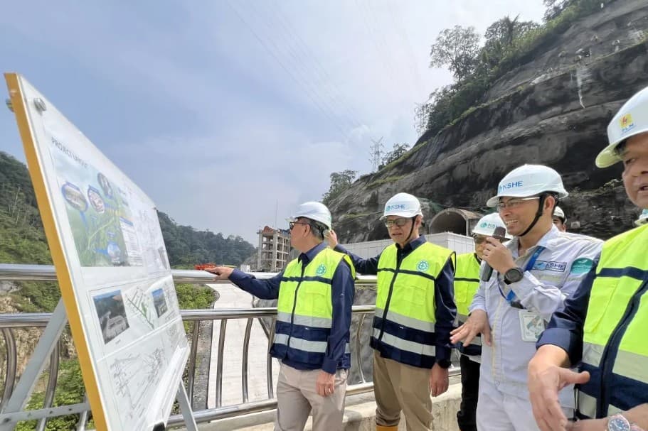 Wakil Menteri ESDM Resmi Mulai Penggenangan PLTA Batang Toru, Pembangkit 510 MW Bersiap Jalani Uji Coba