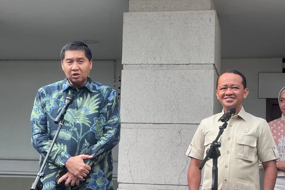 Bahlil dan Maruarar Sirait Bahas Pembangunan Perumahan Berbasis PLTS, Meikarta Jadi Salah Satu Lokasi Percontohan