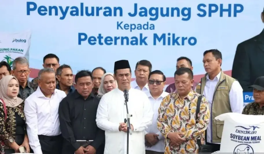 Mentan Amran Percepat Penyaluran 150 Ribu Ton Jagung SPHP, Harga Rp5.000 per Kilogram untuk Ringankan Beban Peternak