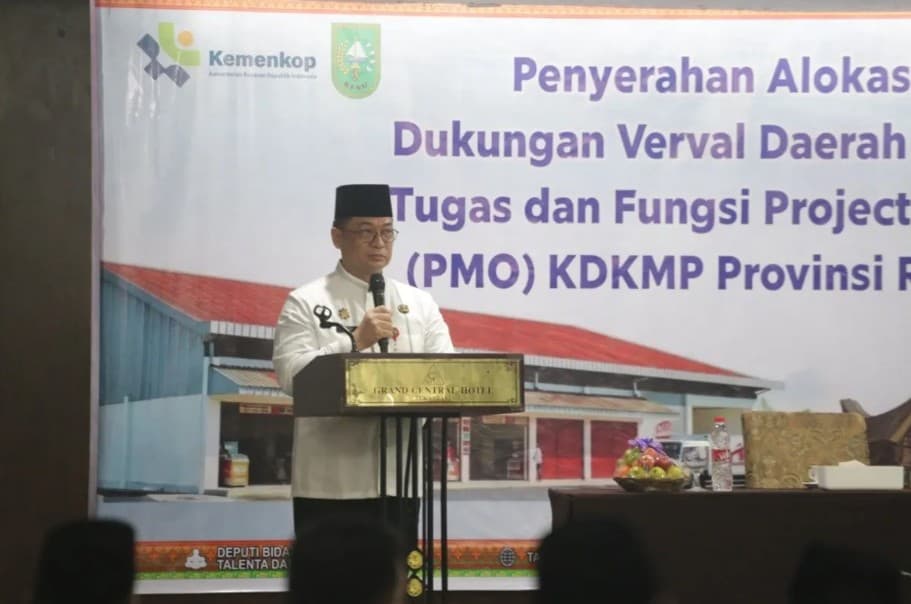 Kementerian Koperasi Kucurkan Rp3,79 Miliar untuk Koperasi Merah Putih di Riau, Kampar Dapat Anggaran Terbesar