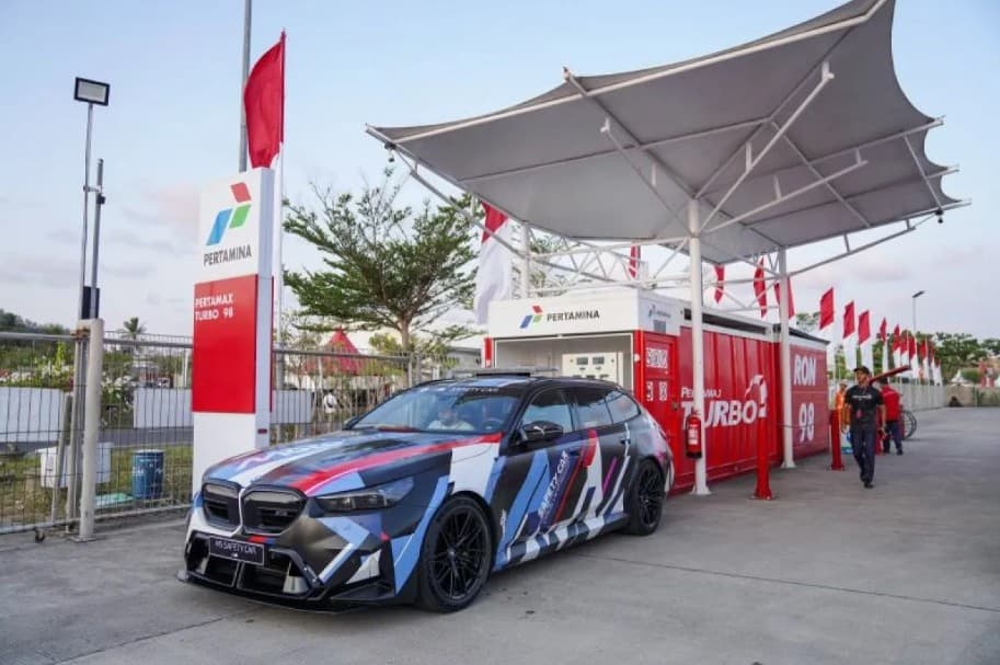 Pertamina Pasok Pertamax Turbo RON 98 untuk Safety Car MotoGP Mandalika 2026, Siapkan SPBU Khusus di Area Sirkuit