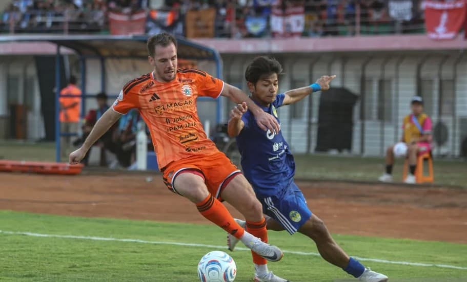 Persija Jakarta Hajar PSIM Yogyakarta 4-0, Stjepan Loncar Cetak Dua Gol dan Shin Tae-yong Puji Kerja Keras Pemain