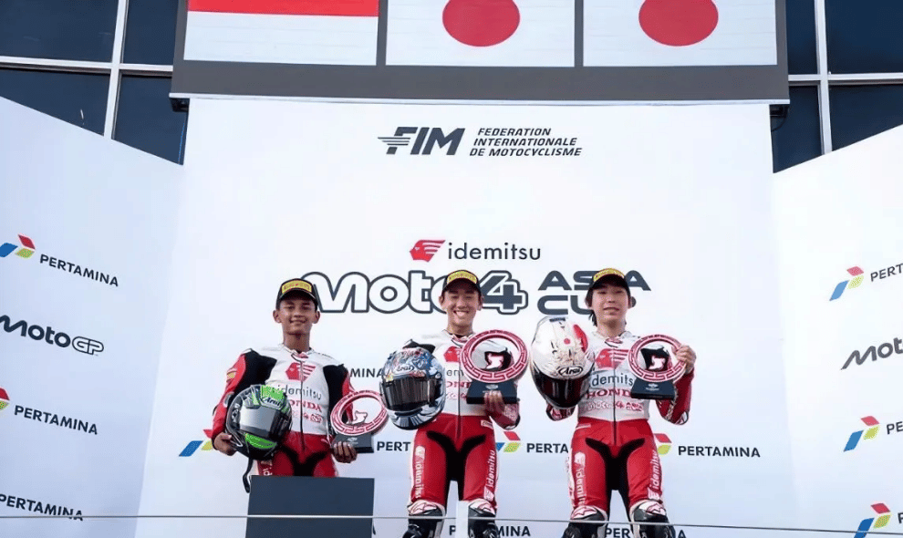 Bintang Pranata Raih Podium Kedua Moto4 Asia Cup 2026 di Mandalika, Pembalap Binaan Astra Honda Siap Bersaing Lagi