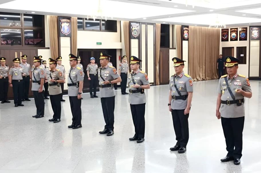 Kapolri Suyudi Ario Seto Pimpin Sertijab Kakorlantas dan Tiga Kapolda, Ini Daftar Pejabat Baru di Polri