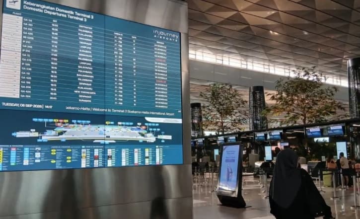 Penerbangan Soekarno-Hatta ke Jeddah dan Madinah Tetap Normal, Transit Dubai Terdampak Serangan di Riyadh