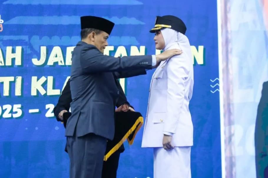 Ahmad Luthfi Lantik Mahanni Yulindha Jadi Wakil Bupati Klaten, Minta Fokus Tekan Kemiskinan dan Perkuat Ekonomi Daerah