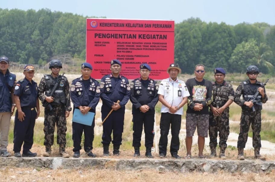 KKP Segel Dua Tambak Udang Seluas 7,71 Hektare di Karimunjawa, Diduga Langgar Perizinan dan Aturan Tata Ruang