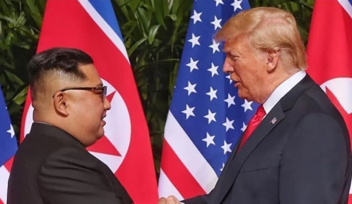 Donald Trump Buka Peluang Bertemu Kim Jong Un saat Kunjungan ke Asia November 2026