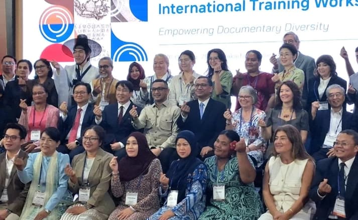 Indonesia dan Korea Selatan Gandeng 19 Negara Asia Dorong Arsip Budaya Masuk Daftar Warisan Dunia UNESCO
