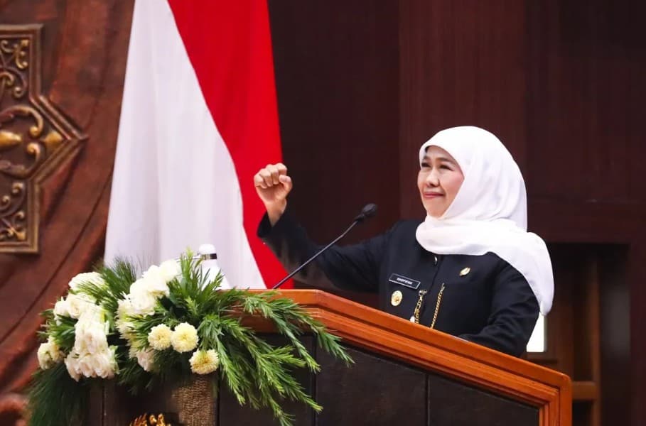 Khofifah Perkuat Jatim Agro-Hub dan Hilirisasi Pertanian, Produksi Padi Jawa Timur Tembus 10,4 Juta Ton pada 2025