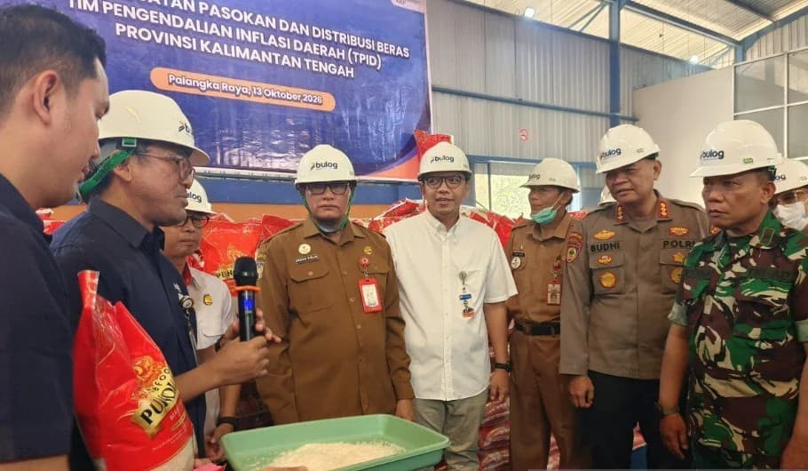 BI dan Bulog Gelontorkan 150 Ton Beras Premium di Kalteng, Harga Dijual Lebih Murah untuk Tekan Inflasi
