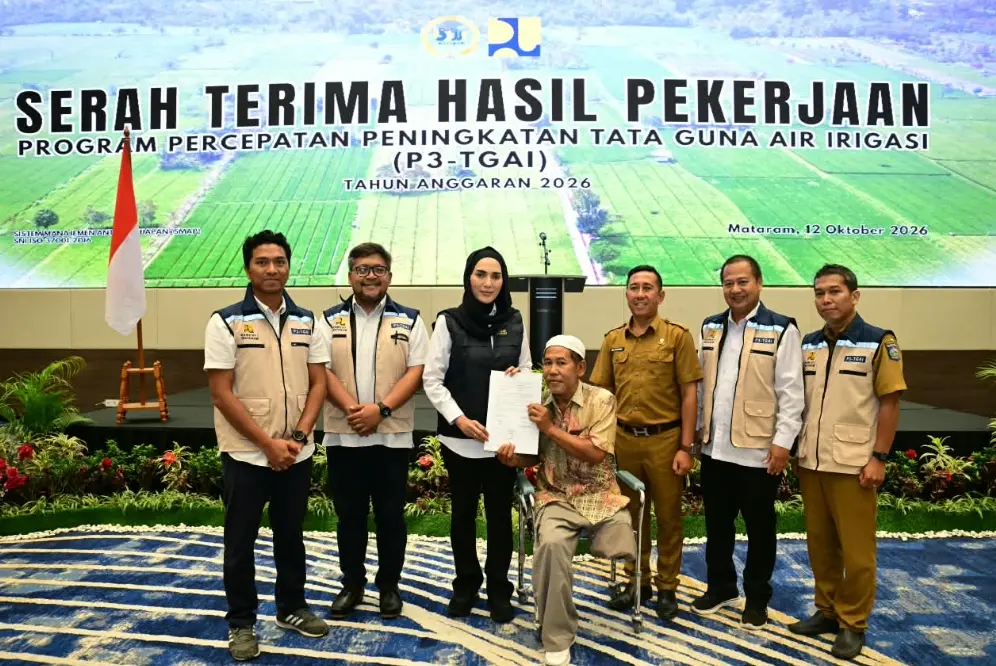 Sari Yuliati Perjuangkan Penambahan Program Irigasi P3TGAI pada 2027 untuk Tingkatkan Produktivitas Petani Lombok