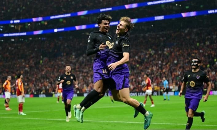Barcelona Hajar Galatasaray 4-1 di Liga Champions, Lamine Yamal Bersinar dan Blaugrana Puncaki Klasemen
