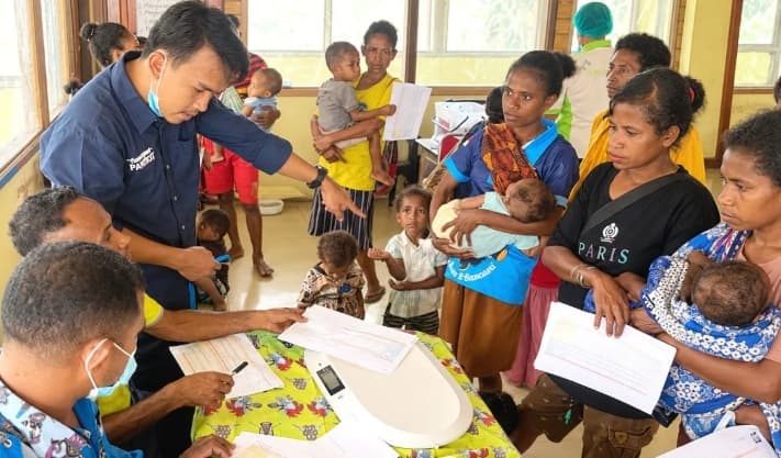 Tim Ekspedisi Patriot UI Terapkan Posyandu Lima Meja di Papua Barat, Integrasikan Pemeriksaan Gigi dan Layanan Kesehatan Ibu