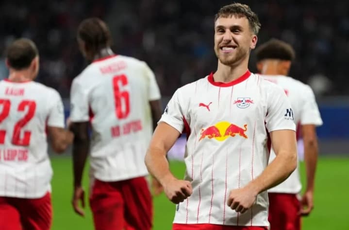 Brajan Gruda Jadi Pahlawan RB Leipzig saat Bungkam PSV Eindhoven 1-0 di Liga Champions, Penalti Perisic Gagal