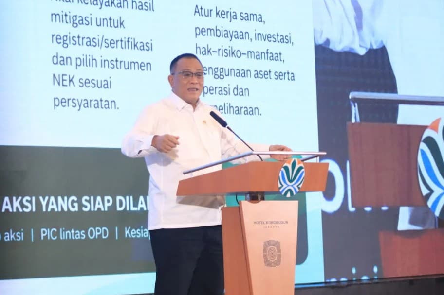 KLH Ajak 124 Kepala Daerah di Sumatera dan Jawa Optimalkan Nilai Ekonomi Karbon untuk Tingkatkan Kesejahteraan Masyarakat