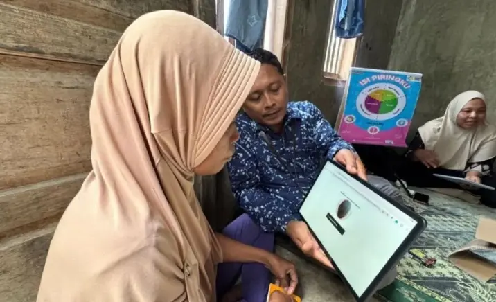 Warga Parigi Moutong Terbantu Program Perlinsos Digital, Pendaftaran Bansos Hanya Butuh 4–5 Menit