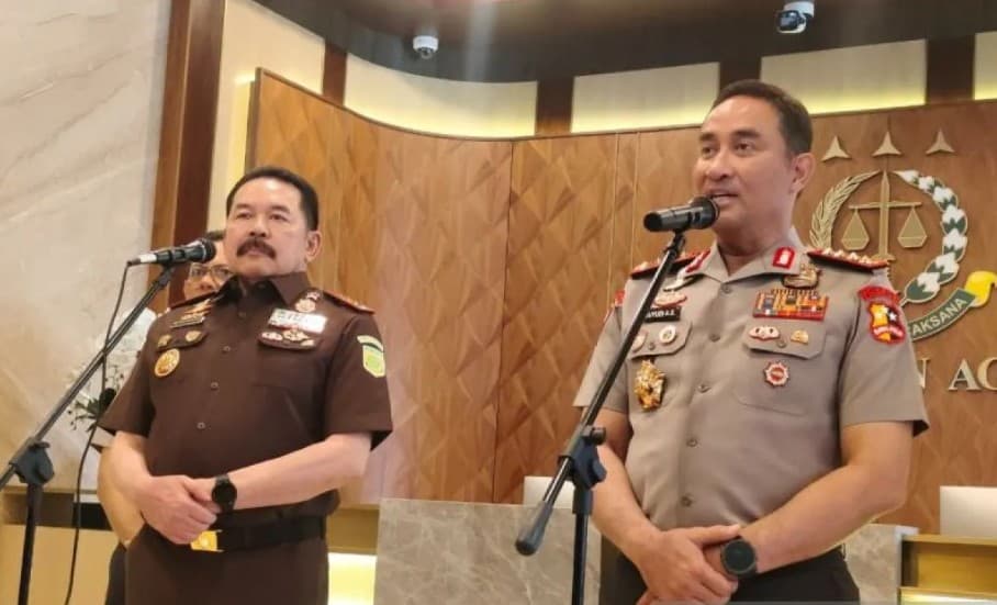 Kapolri Suyudi Ario Seto Temui Jaksa Agung, Perkuat Sinergi Penegakan Hukum hingga Penanganan Karhutla
