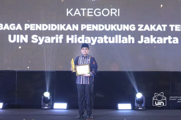 UIN Jakarta Raih Penghargaan Kampus Pendukung Zakat Terbaik di Baznas Awards 2026, Perkuat Program Pemberdayaan Masyarakat