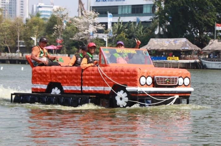 Festival CiLung 2026 Hadirkan Naik Perahu Gratis dari Botol Plastik di Waduk Sunter, Simak Jadwal dan Aturannya