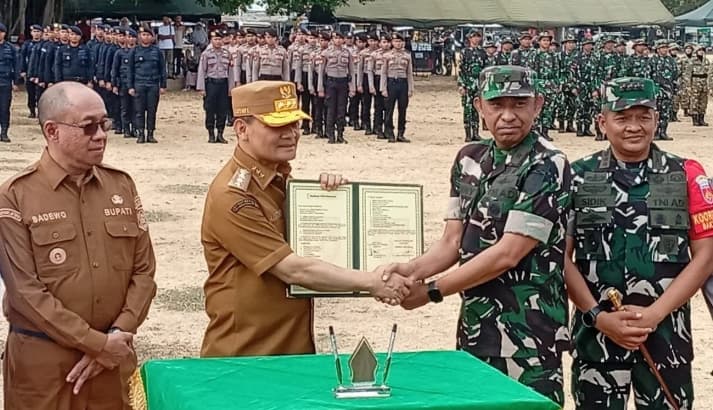 Gubernur Ahmad Luthfi Dorong Kolaborasi TNI dan Rakyat, Bakti TNI AD Bangun Infrastruktur di Banyumas dan Kebumen