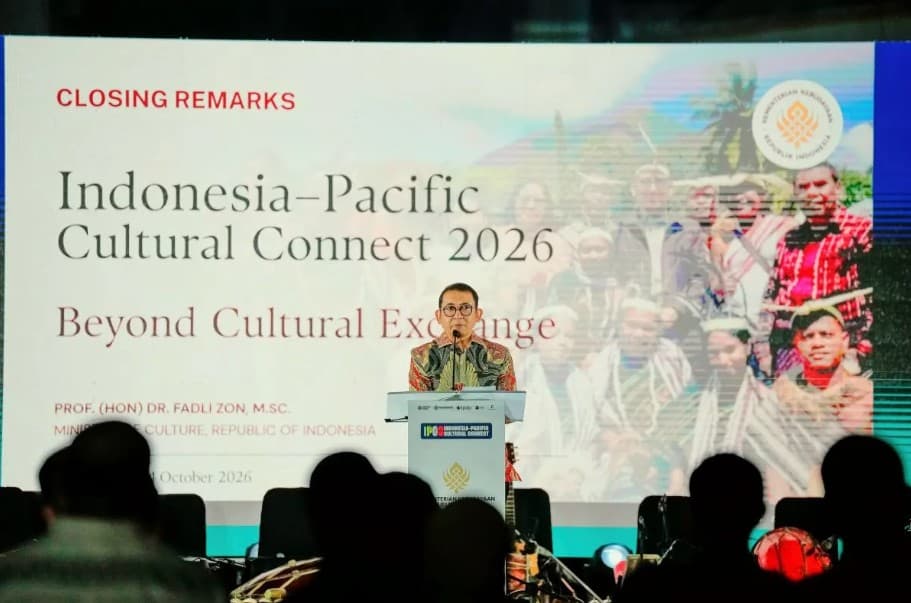 Fadli Zon Perkuat Diplomasi Budaya Indonesia-Pasifik Lewat IPCC 2026 untuk Lindungi Warisan Budaya