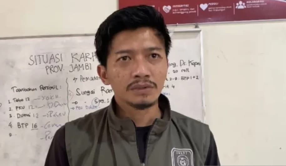 Karhutla di Jambi Capai 4.363 Hektare, Manggala Agni Kerahkan 92 Personel Termasuk Bantuan dari Riau