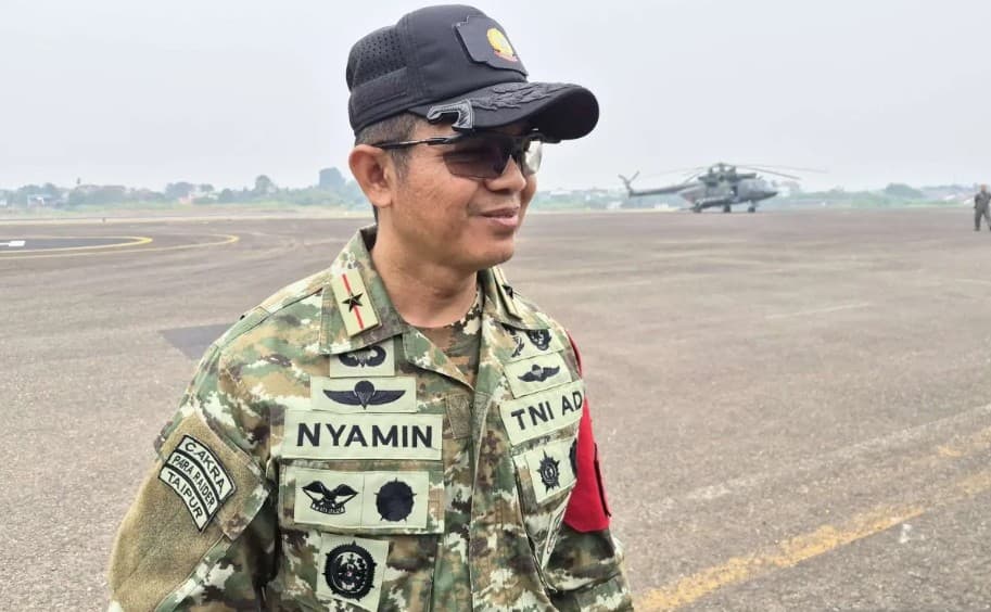 TNI AD Kerahkan Helikopter MI-17 dan 148 Personel untuk Tangani Karhutla Jambi, 4.363 Hektare Lahan Terbakar