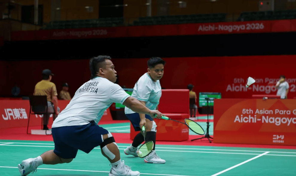 Rina Marlina Tahan Sakit Lutut demi Emas Asian Para Games 2026, Lolos ke Perempat Final Dua Nomor Bulu Tangkis