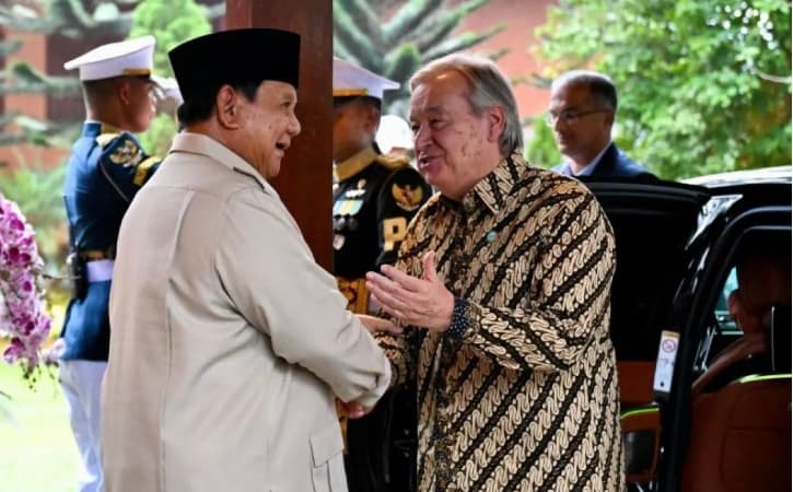 Sekjen PBB António Guterres Bermalam di Kediaman Prabowo di Hambalang, Bahas Palestina hingga Perdamaian Dunia