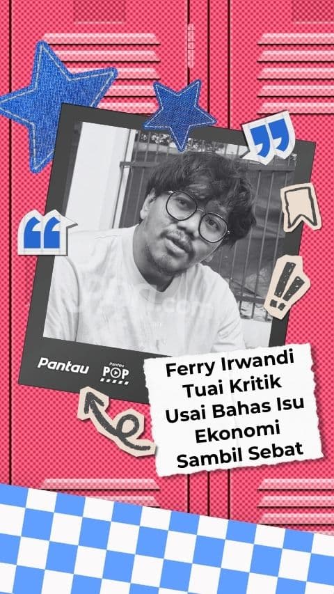 FERRY IRWANDI TUAI KRITIK USAI BAHAS