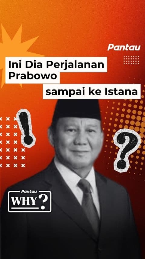 INI DIA PERJALANAN PRABOWO SAMPAI KE ISTANA