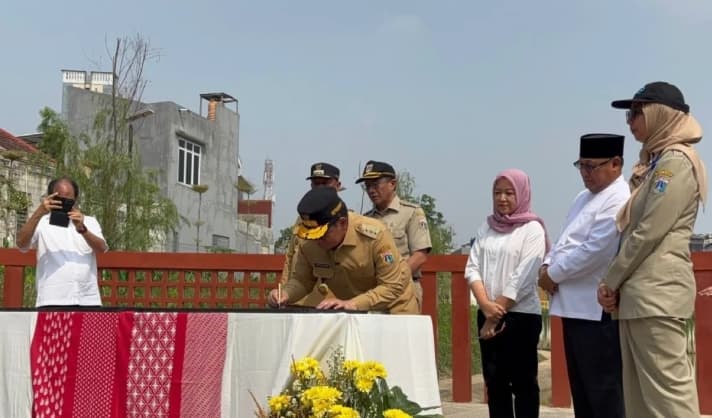 Pramono Resmikan Dua Embung di Jakarta Timur Berkapasitas 36.550 Meter Kubik untuk Kendalikan Banjir